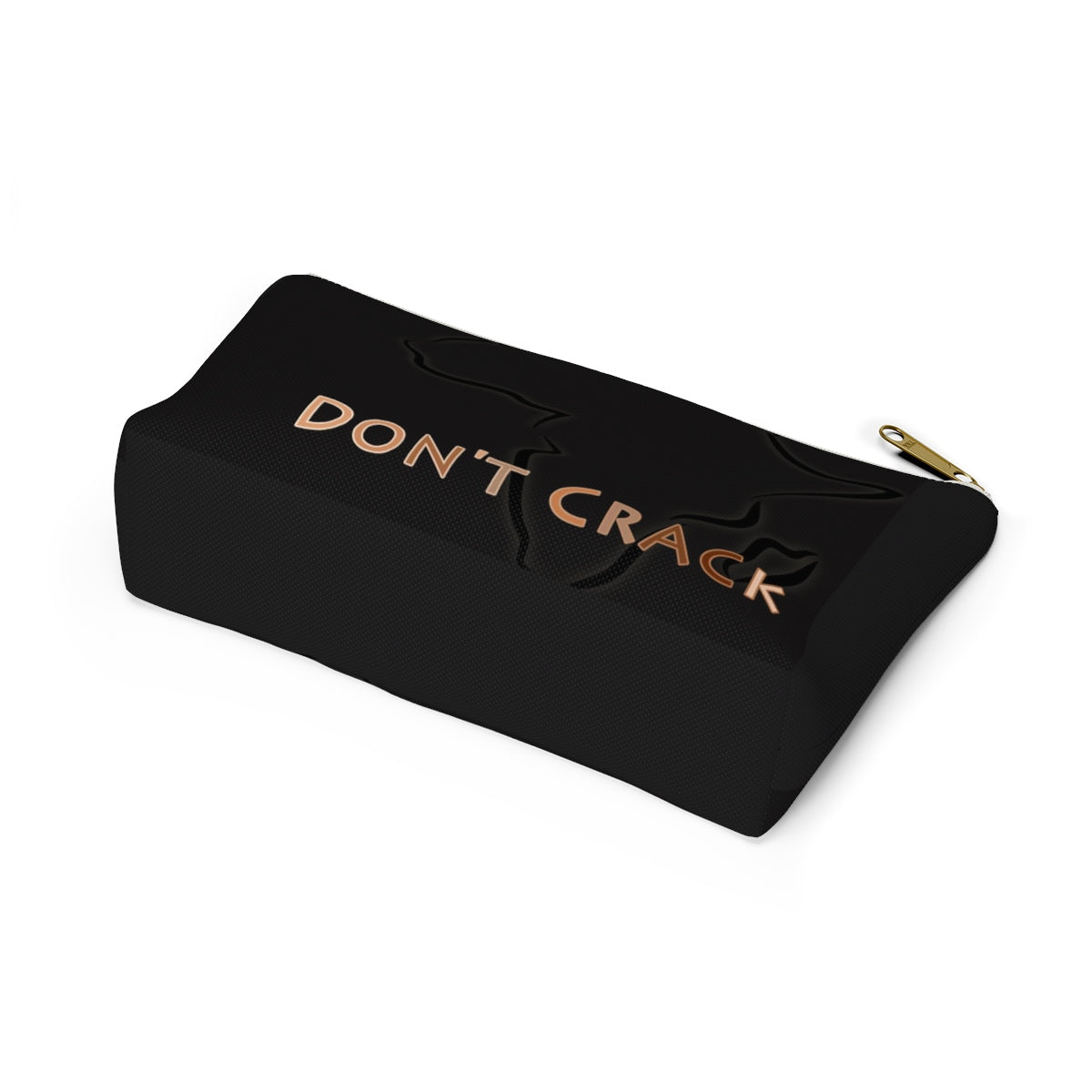 Black Don't Crack Accessory Pouch w T-bottom