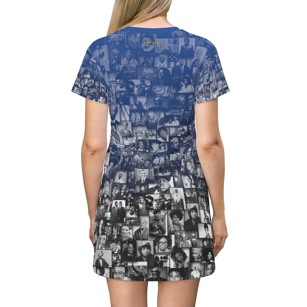 Blaque Fish: Our History Dress Blue 2