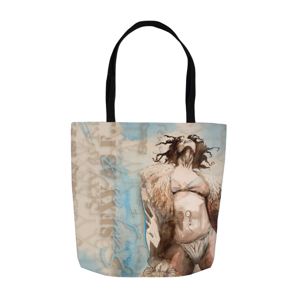 Sexy as F... Tote Bags