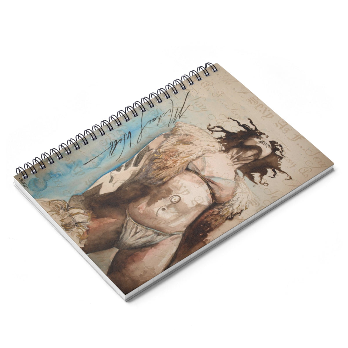 Sexy As F... Spiral Notebook - Ruled Line