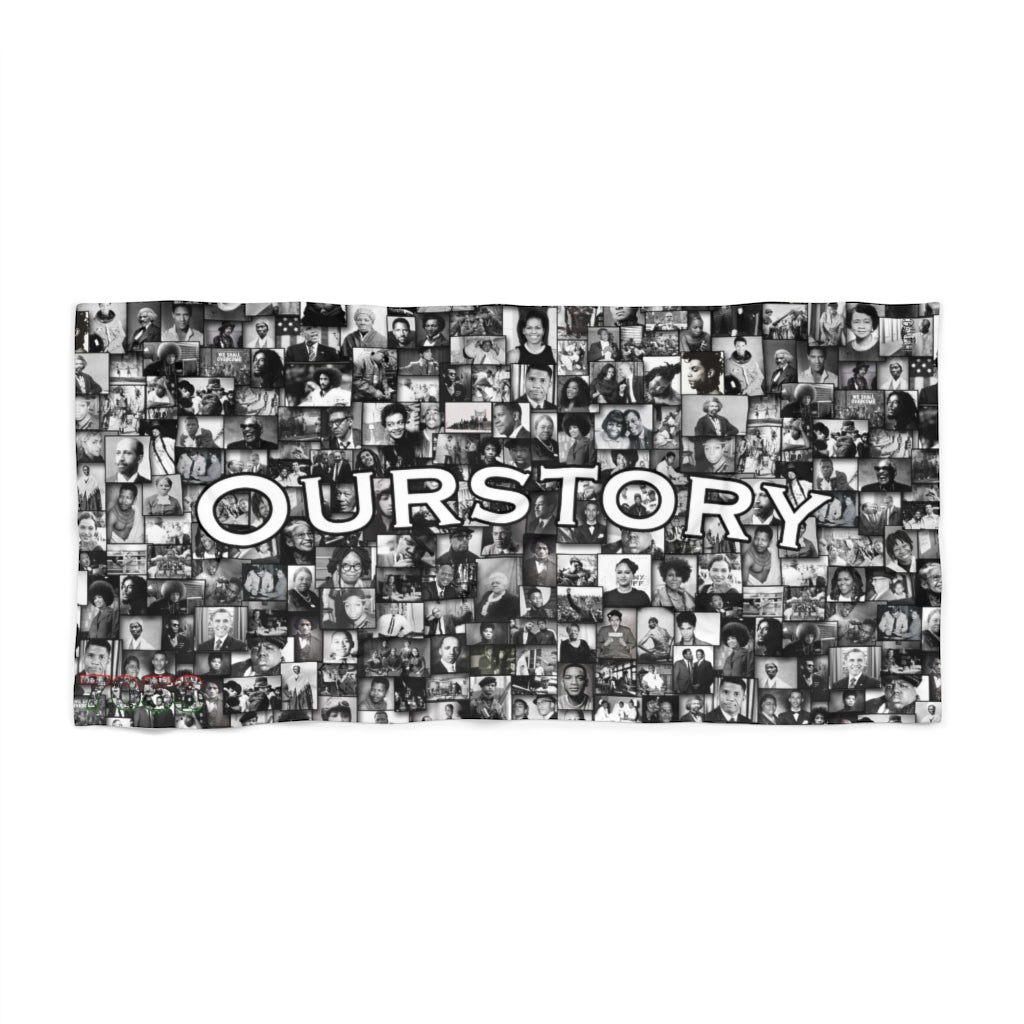 Blaque Fish: OurStory Beach Towel