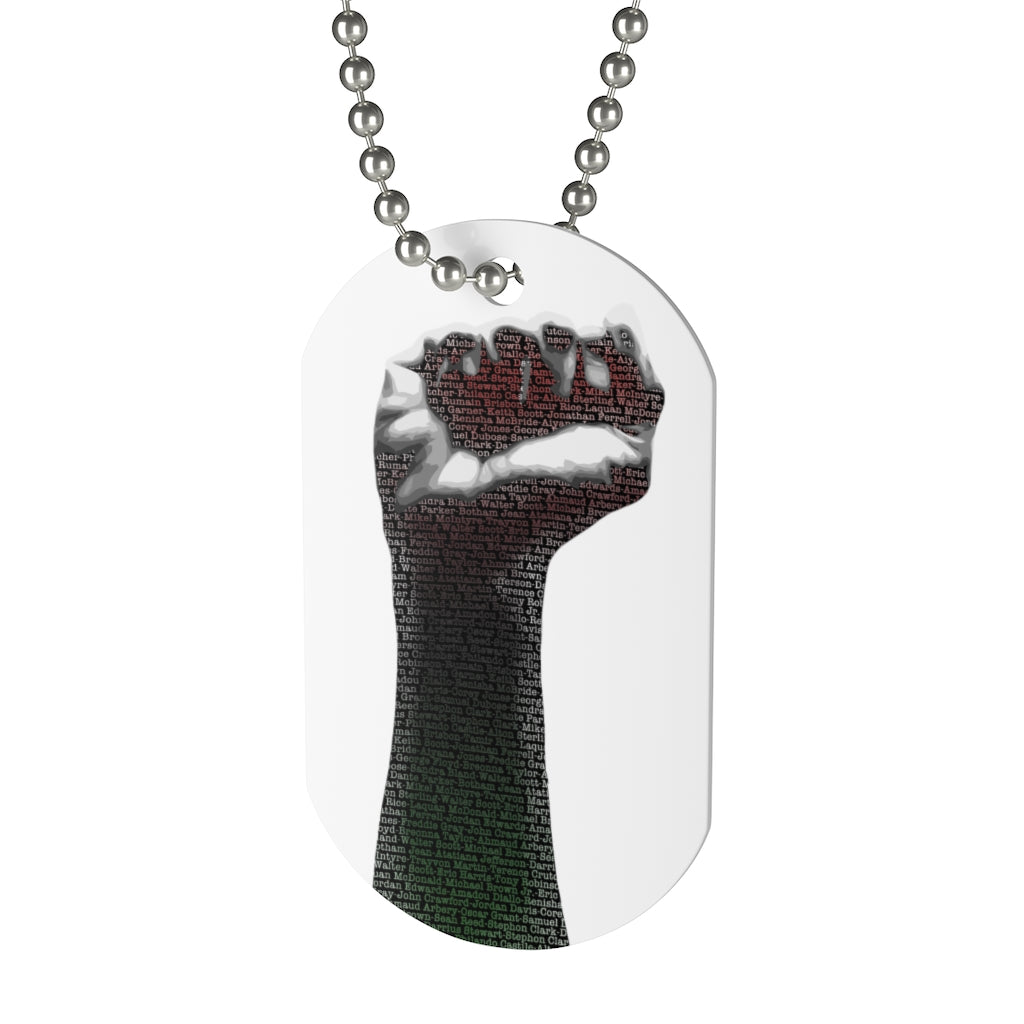 Fist Dog Tag