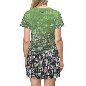 Blaque Fish: Our History Dress Green